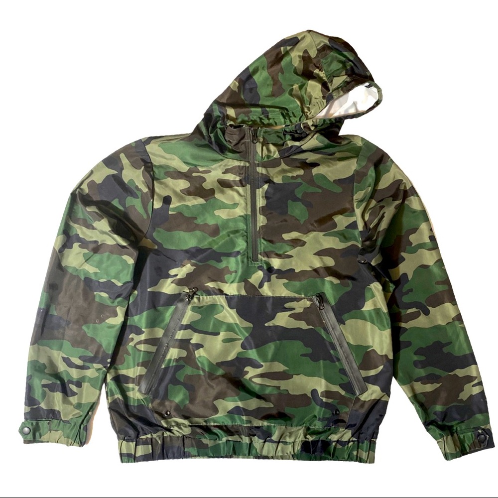 Forever 21 Camouflaged Hoodie Men